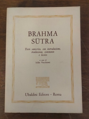 Brahma sutra cura - cura, icilio