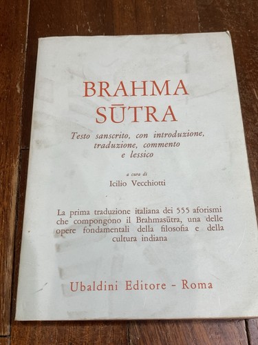 Brahma sutra cura di - a,