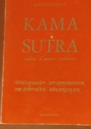 Matsyayana kama sutra - matsyayana, codice